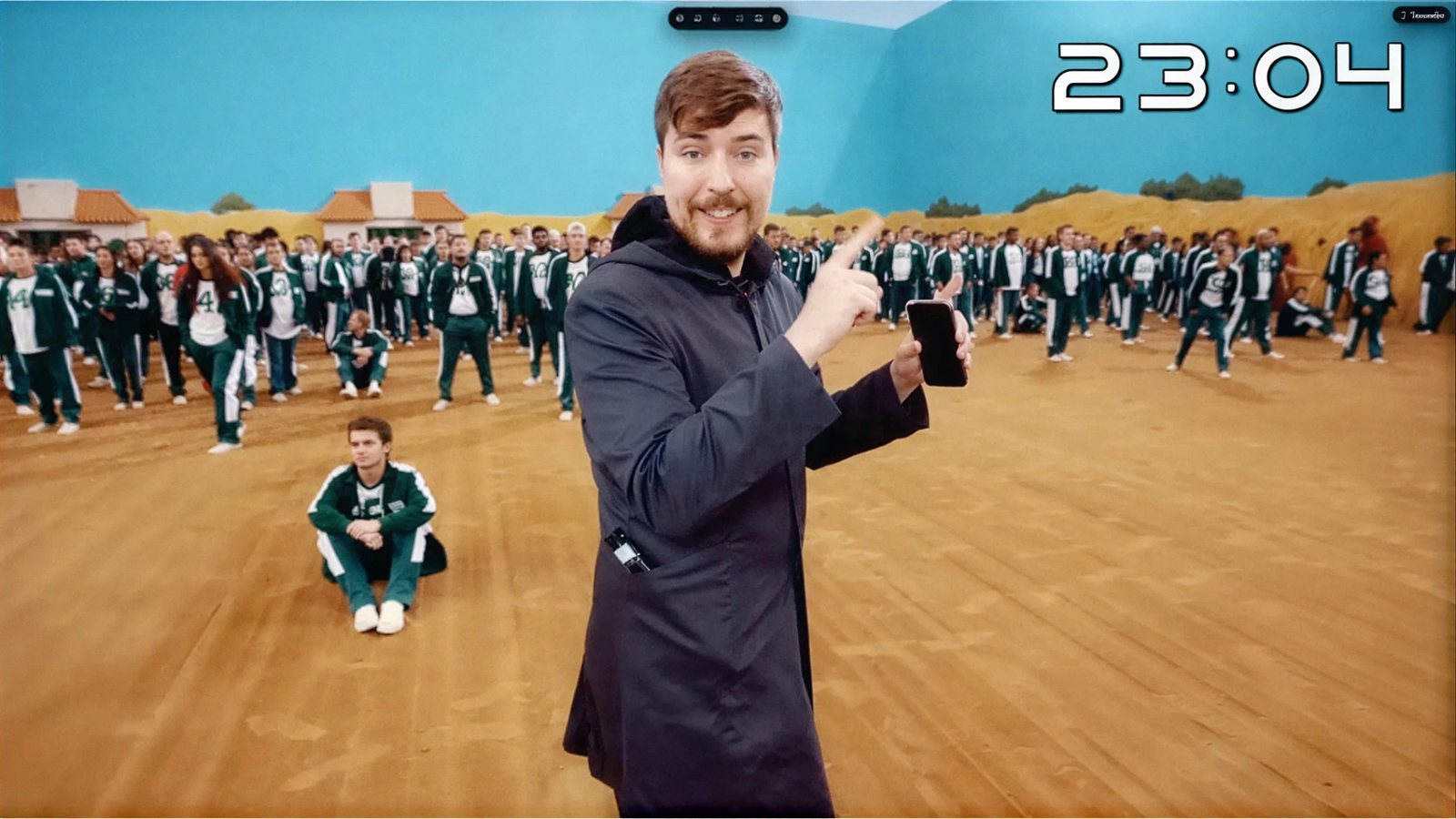 Video de MrBeast en YouTube con los subtítulos dobles de Telidioma
